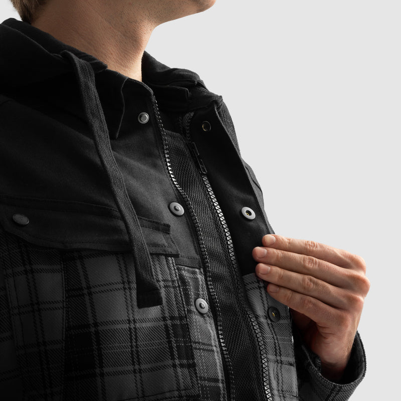 Rebelhorn Armorite ™ MC shirt shifter black /gray