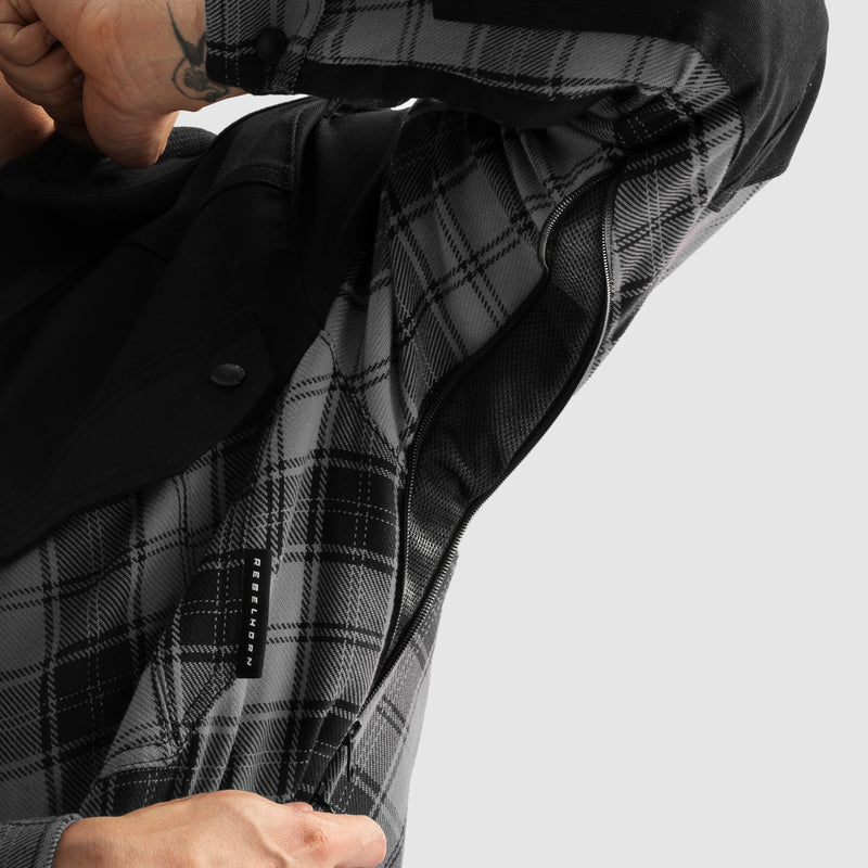 Rebelhorn Armorite ™ MC shirt shifter black /gray