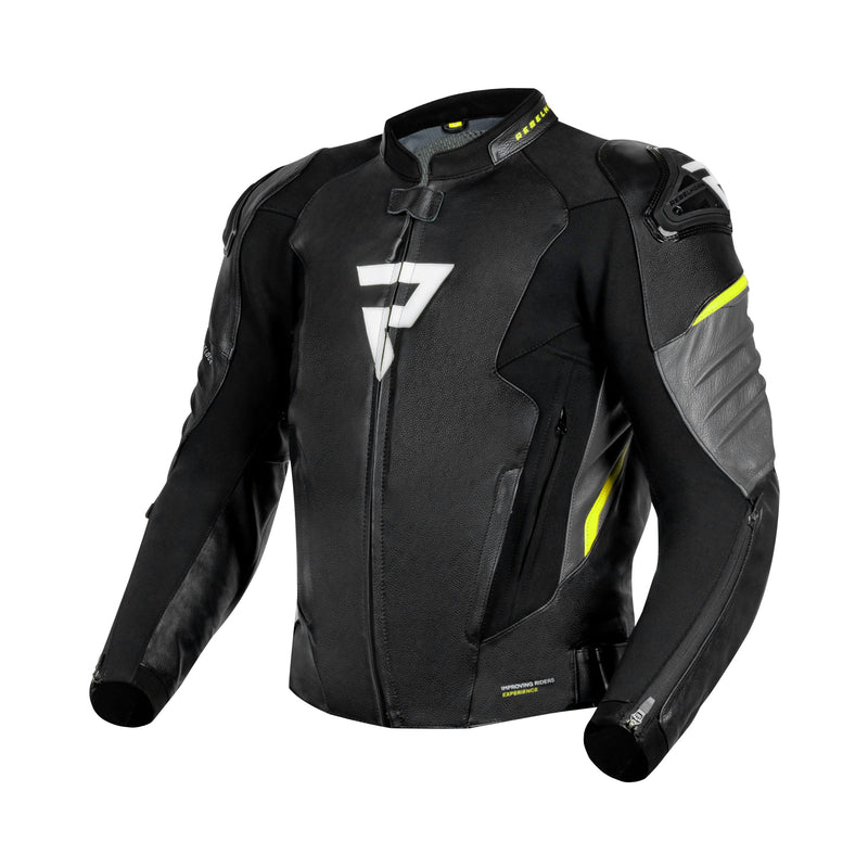 Rebelhorn Mc-Skin Jacket Veloce Black /Flu