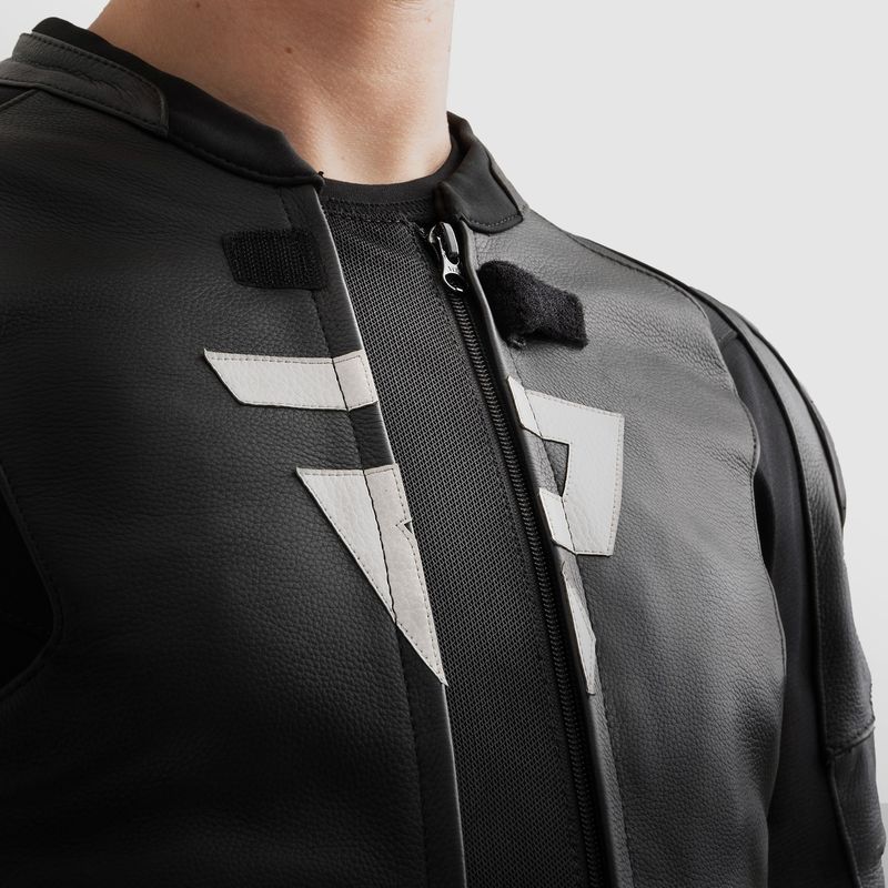 Rebelhorn Mc-Skin Jacket Veloce Black /Flu