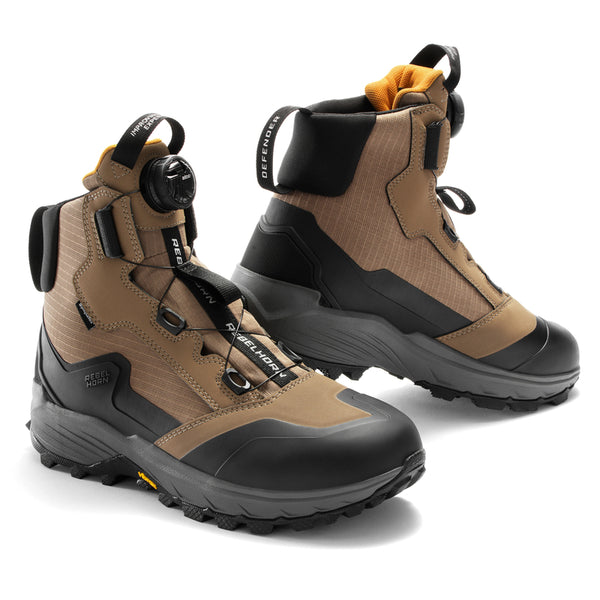 Rebelhorn Unisex MC-Boots Defender Brown