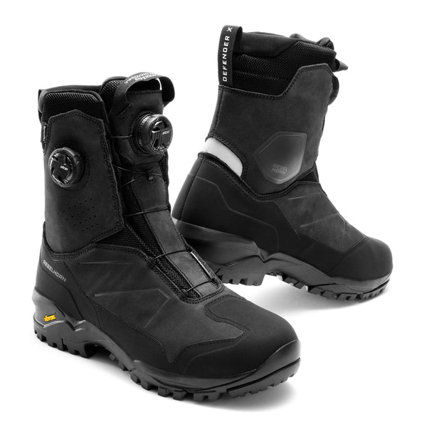 Rebelhorn Unisex MC-Boots Defender x Black
