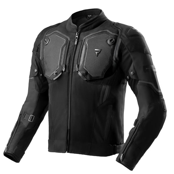 Textile Textile Mc яке Borg II черно