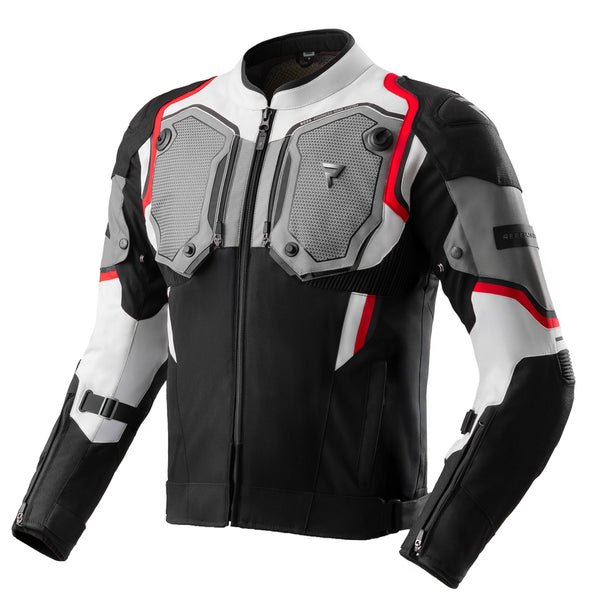 Textile Textile MC яке Borg II черно /сиво /червено