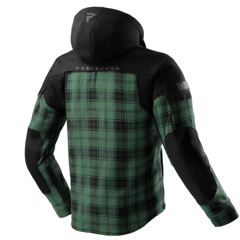 Rebelhorn Armorite ™ MC shirt shifter black /green
