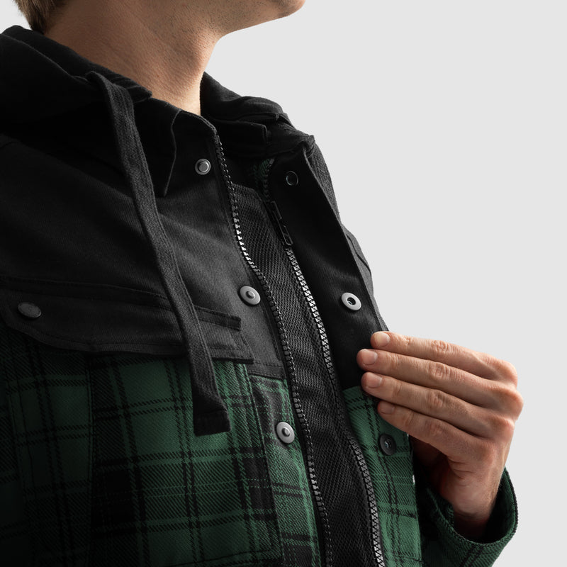 Rebelhorn Armorite ™ MC shirt shifter black /green