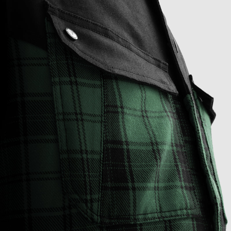 Rebelhorn Armorite ™ MC shirt shifter black /green