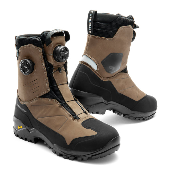 Rebelhorn Unisex MC-Boots Defender x Brown