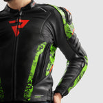 Rebelhorn mc-leather jacket veloce black /camo gray (copy)