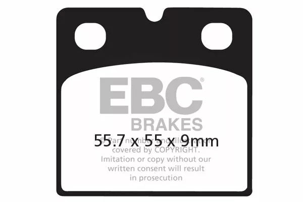 EBC спирачна накладка Vee Semisntrd FA018V