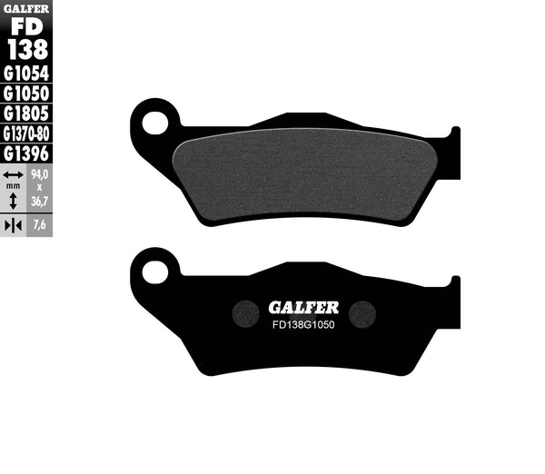 Galfer спирачна накладка полу метален скутер FD138G1050