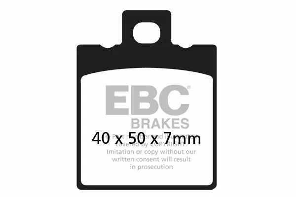 EBC спирачна накладка Vee Semisntrd FA047V