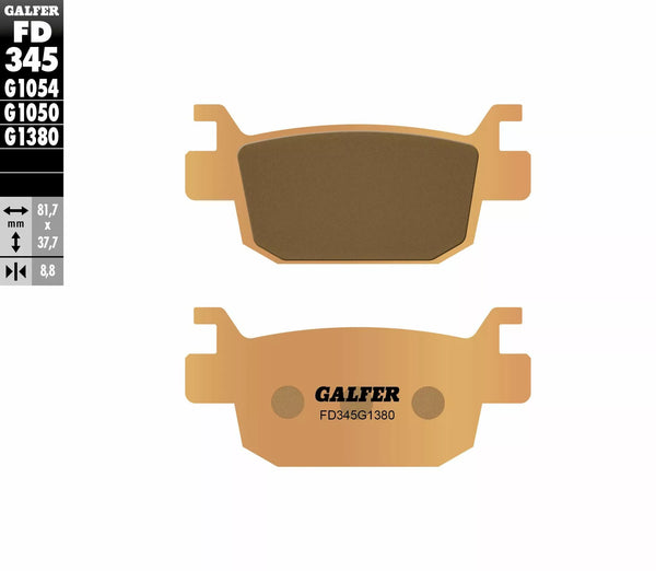 Galfer спирачна накладка Sintered Scooter FD345G1380