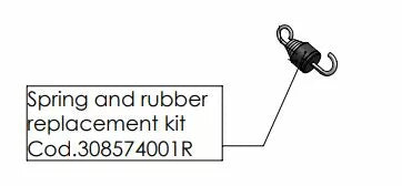 Leovince Spring/Tube Kit 308574001r