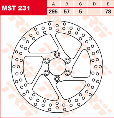 Trw ротор Trw MST231 MST231