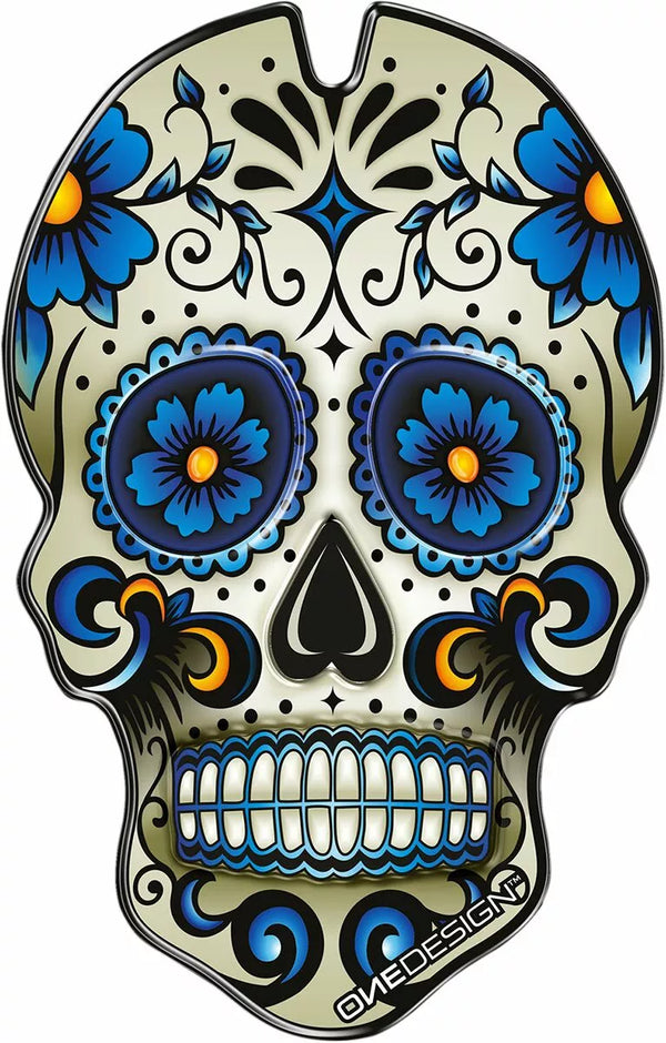 Onedesign Tankpad Blue Skull Cgskull3p