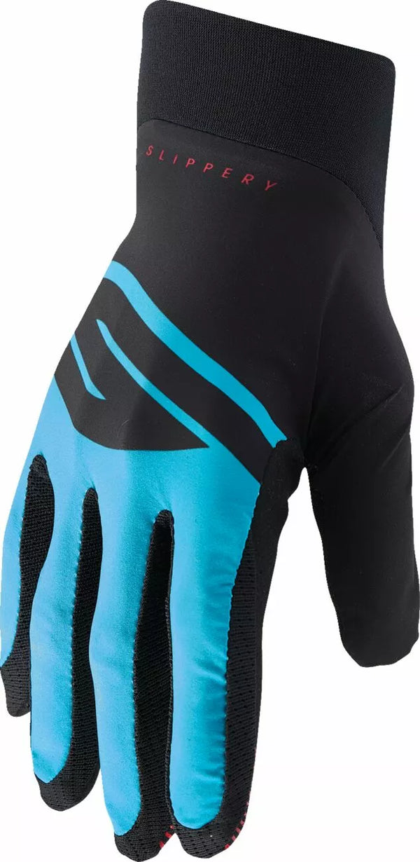 Slippery glove flex lt aq/bk xs 3260-0450
