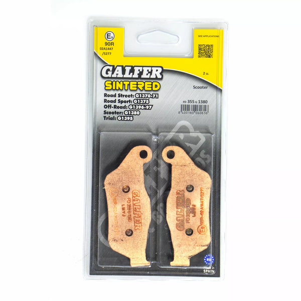 Galfer спирачна накладка Sintered Scooter FD355G1380