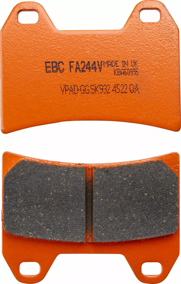 EBC спирачна накладка Vee Semisntrd FA244V
