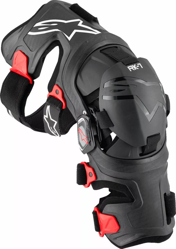 Alpinestars (MX) Kneebrace RK-7 Plasma BLK/RD X 6500825-13-XL