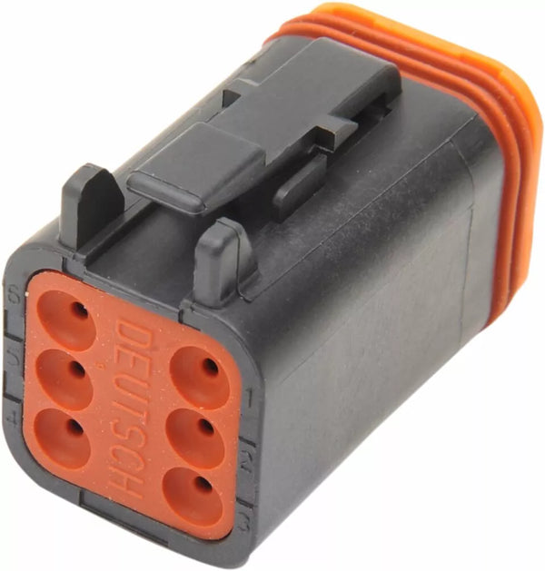 Namz Plug Deutsch Black 6 Pin DP-6B