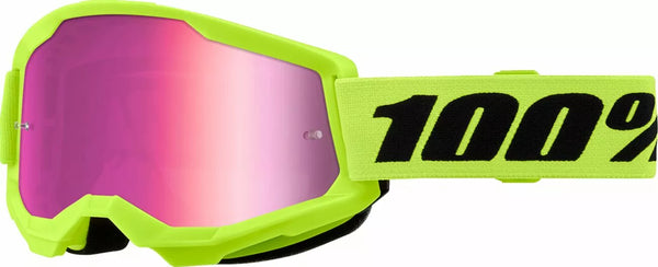 100% Goggle ST2 NEON YEL Mr. PK 50028-00016