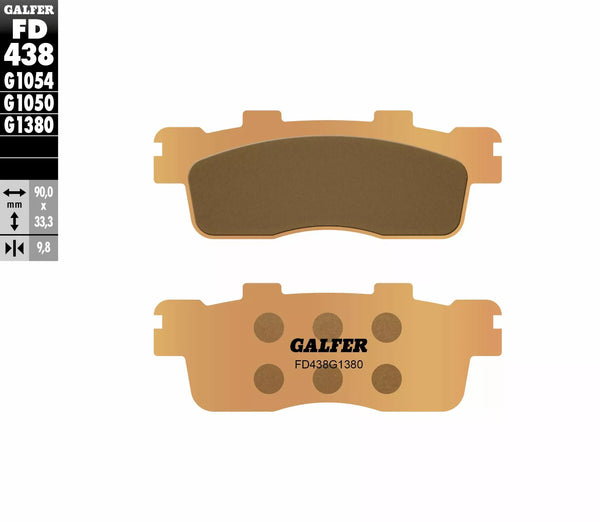 Galfer спирачна накладка Sintered Scooter FD438G1380