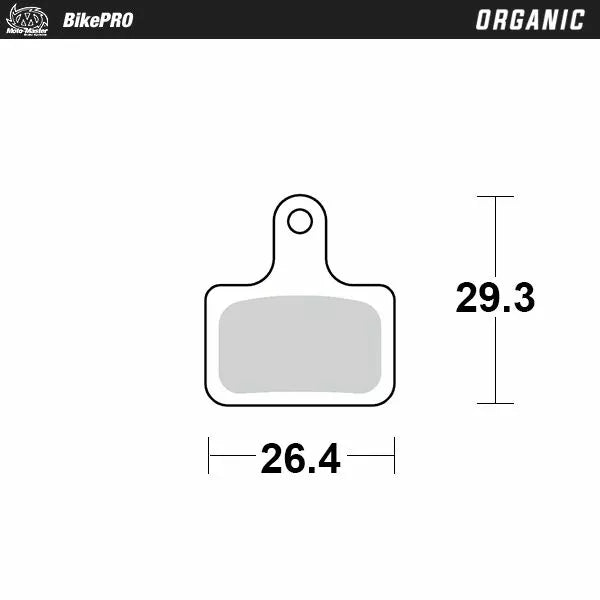 Мото-майстор спирачна подложка Organic 731841