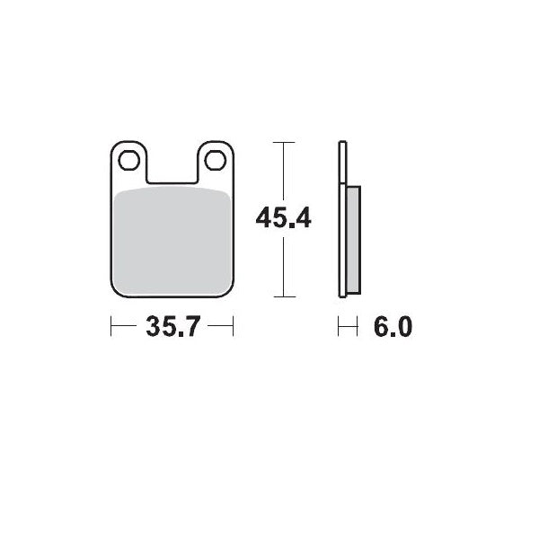 Moto-Master Brake Pad Racing 090511