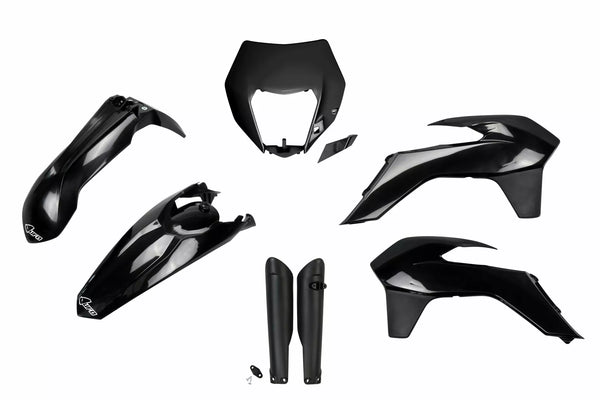 UFO BODY KIT FULL EXC 14-16 BLK KTKIT524F@001