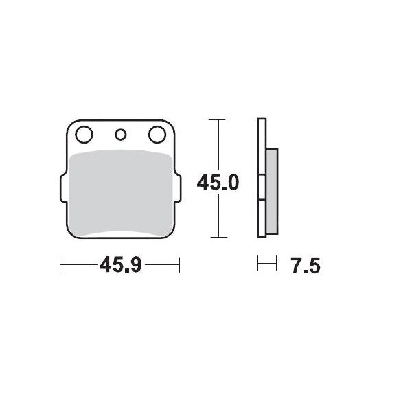 Moto-Master Brake Pad Racing GP 091412