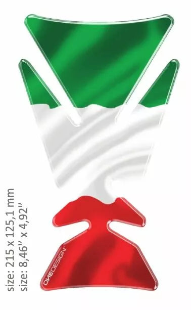 Onedesign Tank Pad Italian Flag Cefitap