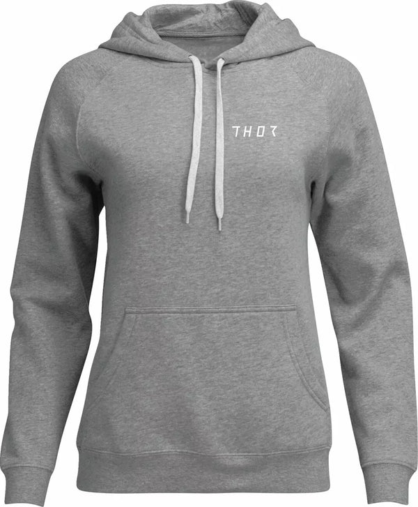 Thor Hoodie Womens Trax HTR GY LG 3051-1242