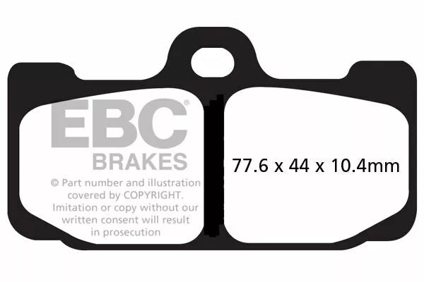 EBC спирачна накладка EPFA е ext pro epfa295hh