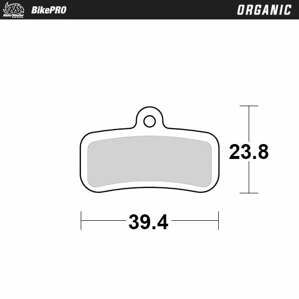 Мото-майстор спирачна подложка Organic 730341
