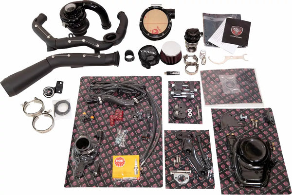 Trap turbo tornado m8 blk/blk tm-7600-bk