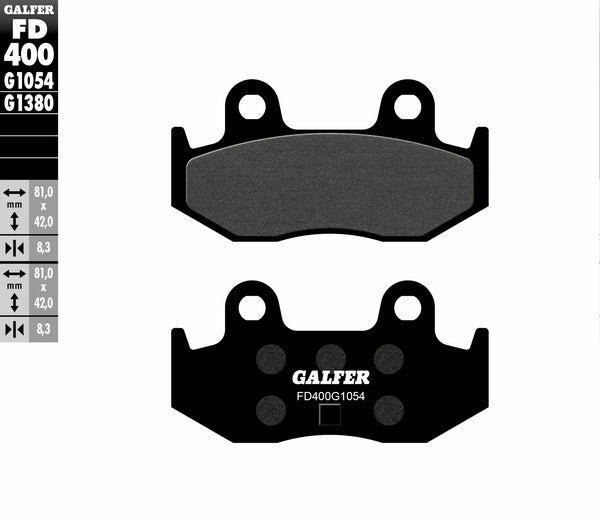 Galfer Brake Pad Semi Metal FD400G1054