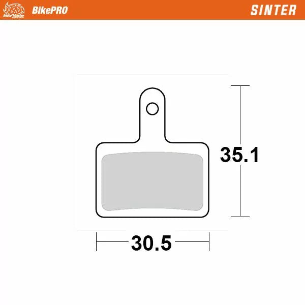 Мото-майстор спирачна подложка Sinter 730254