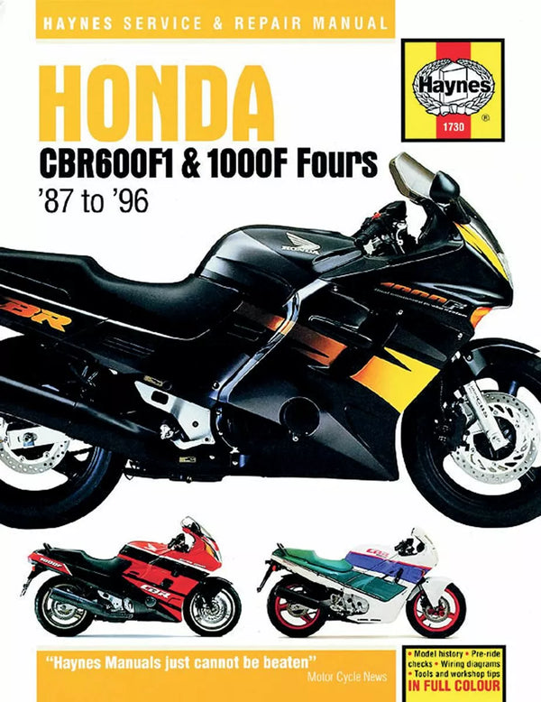 Ръководство за Haynes She CBR600/1000 1730