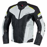 Rebelhorn Textile MC jacket Hiflow IV Black /Silver /Flu