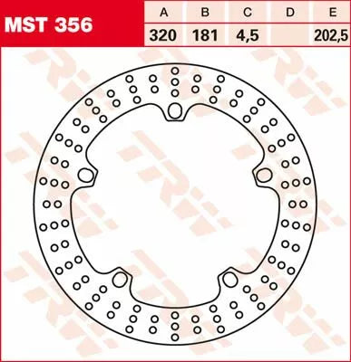 Trw ротор Trw MST356 MST356