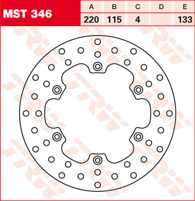 Trw ротор Trw MST346 MST346