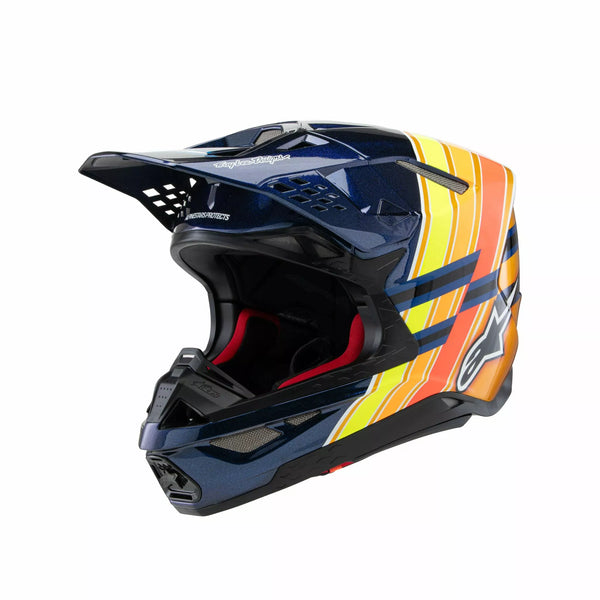 Alpinestars (MX) Helmet S-M10 TLD25 BL/OR/YL XS 8300325-7156-XS
