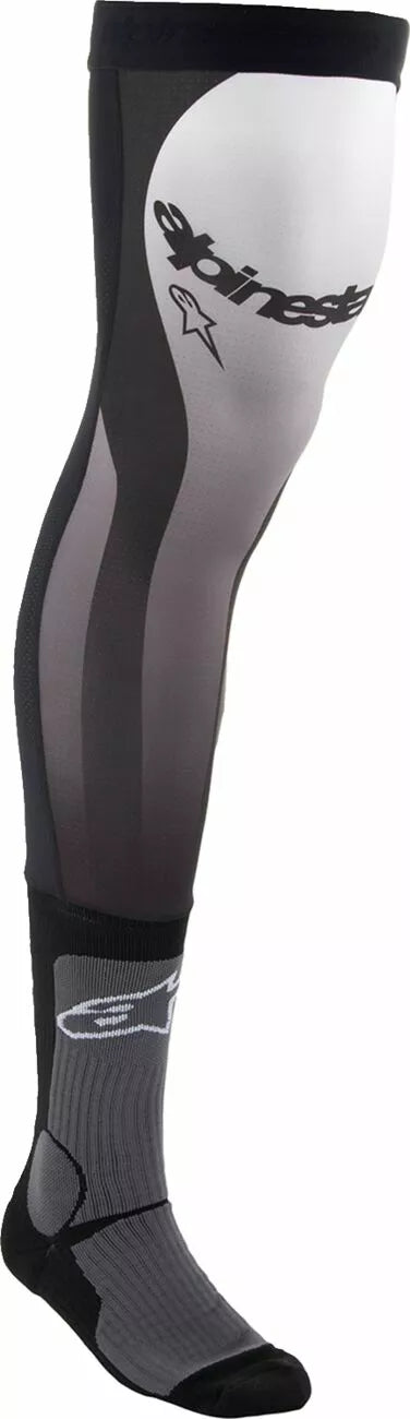 Alpinestars (MX) Sock Knee Brace BLK/WT SM 4701324-12-S/M