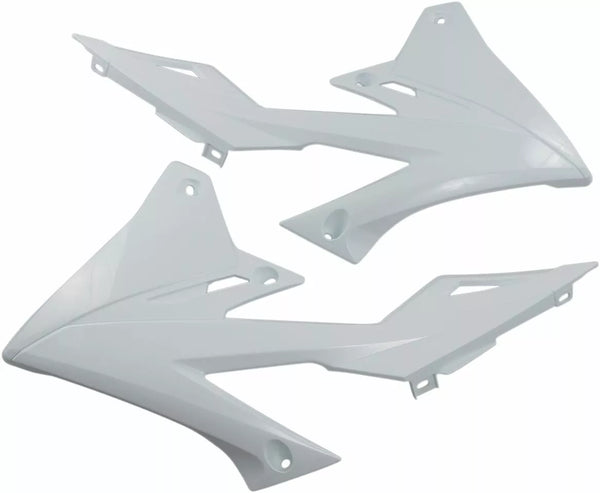UFO SHROUD RAD RMZ450 18- WHITE SU04941#041