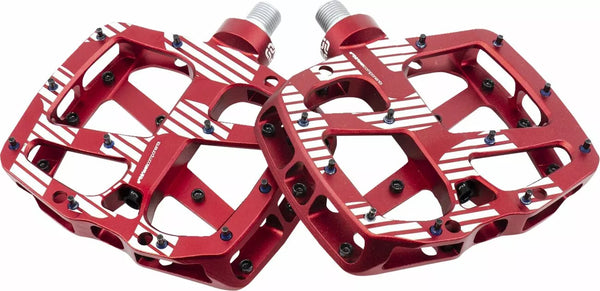 E*Тринадесет плоски педали Alu Red Pd2upa-101