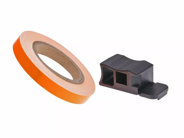 101 октанова лента на джантата 6m x 7 mm неонов оранжев IP34967
