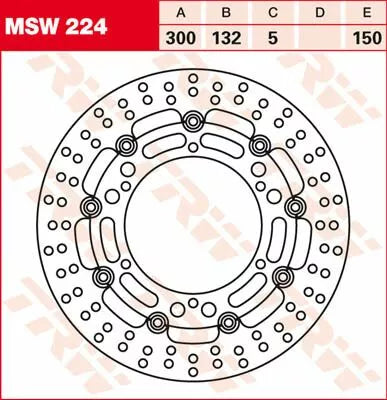 Trw ротор TRW MSW224 MSW224