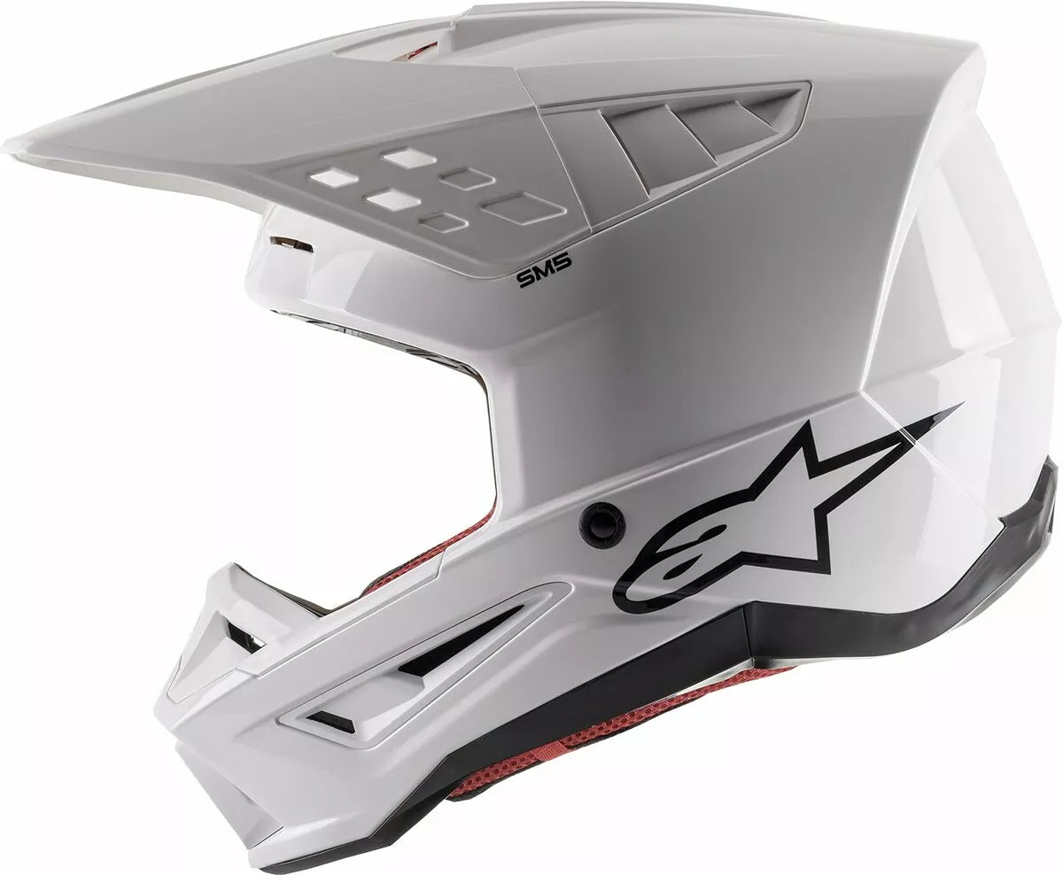 Alpinestars cross mc шлем supetech m5 твърдо бяло