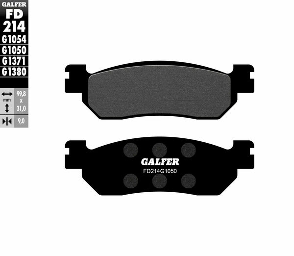 Galfer Brake Pad Semi Metal Scooter FD214G1050